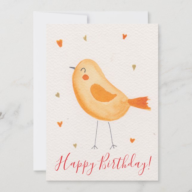 Carte Joyeux Anniversaire (Devant)