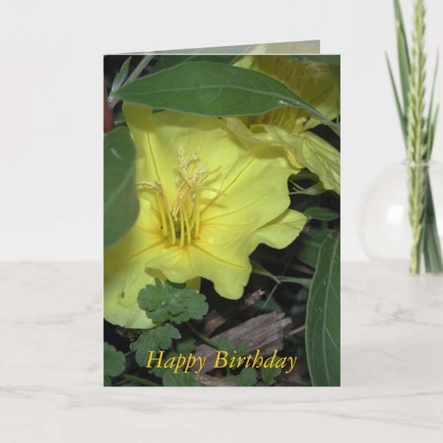 Carte Joyeux anniversaire (Devant)