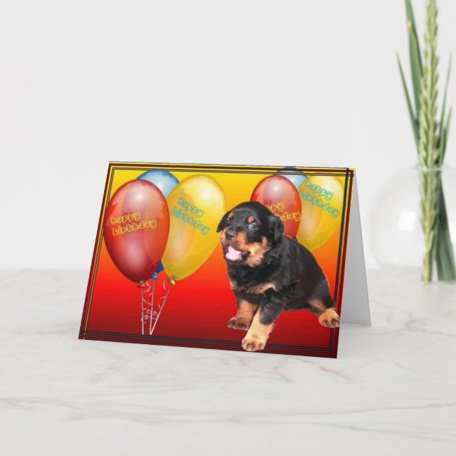 Carte Joyeux anniversaire (Devant)