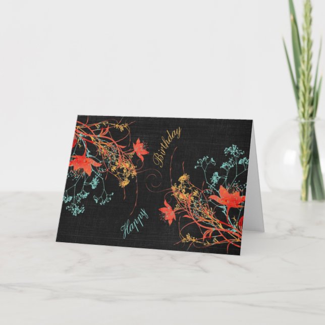 Carte Joyeux anniversaire (Devant)