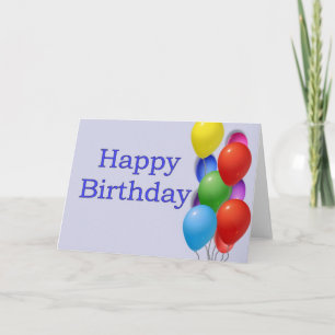 Carte Joyeux anniversaire