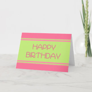 Carte Joyeux anniversaire