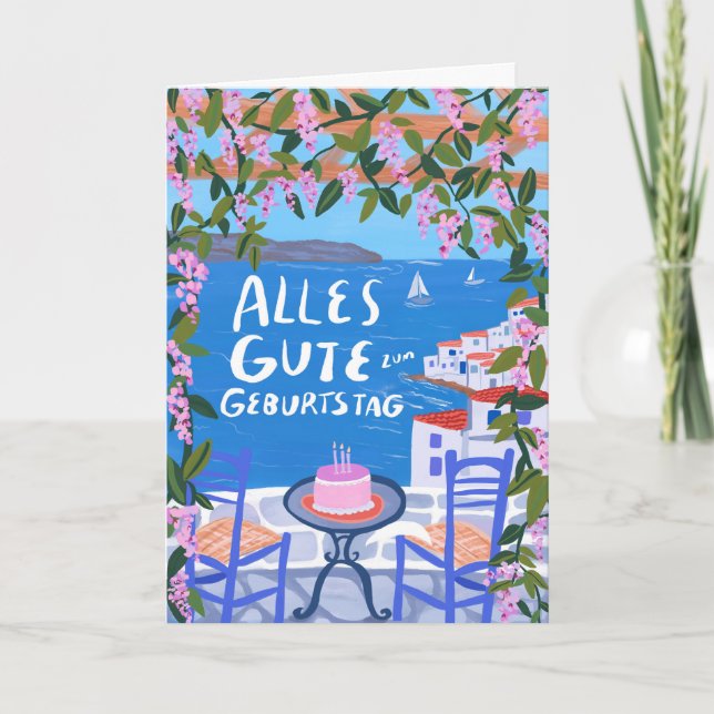 Carte Joyeux anniversaire (Devant)