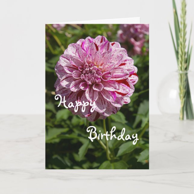 Carte Joyeux anniversaire (Devant)