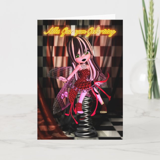 Carte Joyeux anniversaire (Devant)