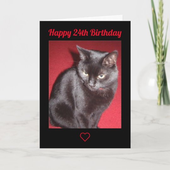 Carte Joyeux Anniversaire 24 Zazzle Fr