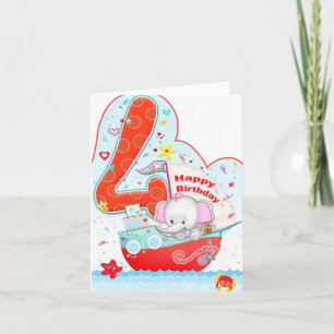 Carte Joyeux anniversaire 4