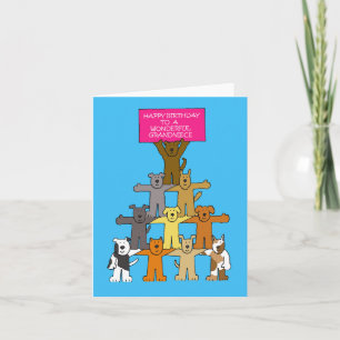 Carte Joyeux anniversaire à grand-nièce