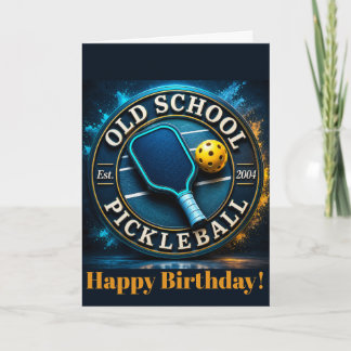 Carte Joyeux anniversaire à mon ami de Pickleball.