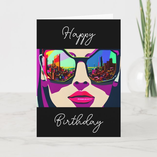 Carte Joyeux anniversaire à mon Humain Favori (Devant)