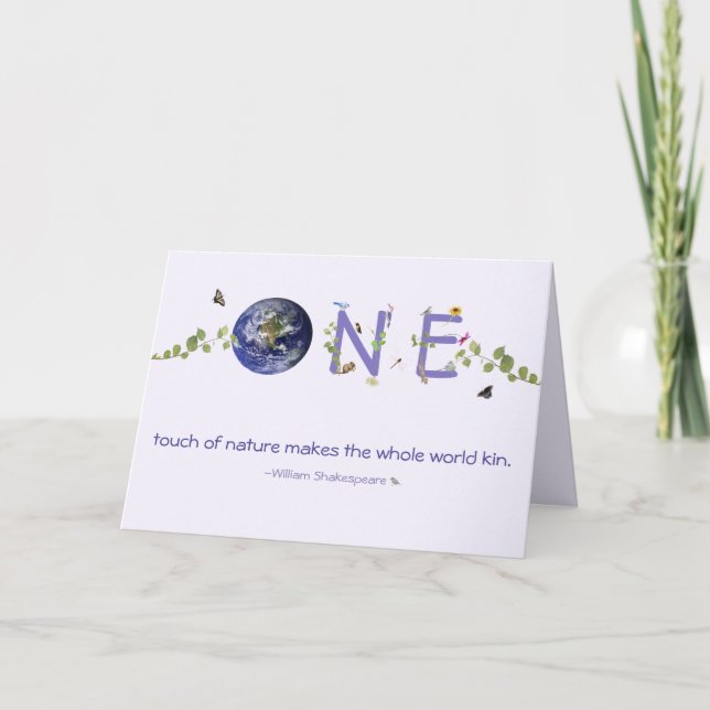 Carte Joyeux anniversaire : à quelqu'un qui se sent comm (Devant)