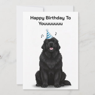 Carte Joyeux Anniversaire À Toiiii Newfoundland