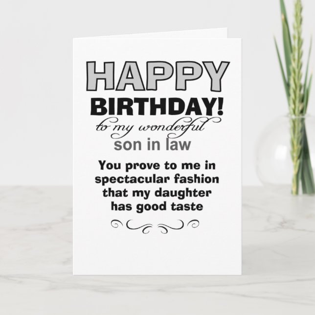 Carte Joyeux anniversaire à un beau garçon (Devant)