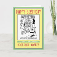 Joyeux anniversaire à un libraire