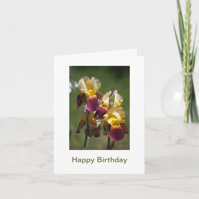 Carte Joyeux anniversaire à une belle dame (Devant)