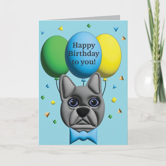 Carte Joyeux anniversaire à vous ! (Devant)