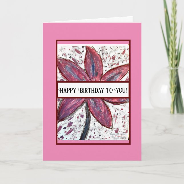 Carte Joyeux anniversaire à vous ! (Devant)