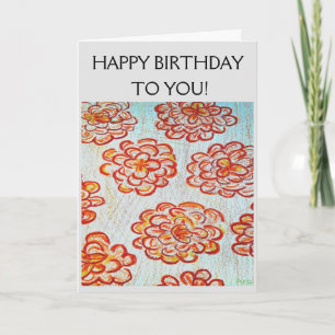 Carte Joyeux anniversaire à vous !