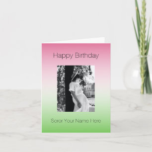 Carte Joyeux Anniversaire AKA Sorority Gift