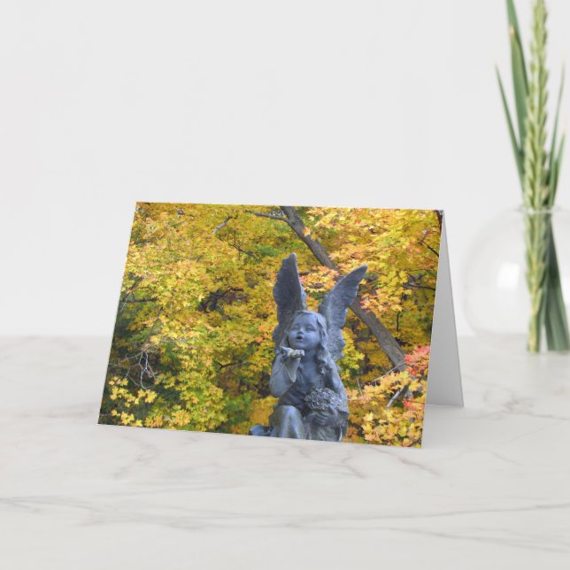 Carte Joyeux anniversaire Angel's Kiss (Devant)