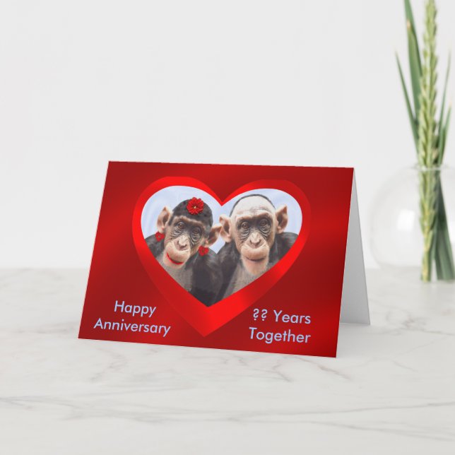 Carte Joyeux Anniversaire ?? ANS ENSEMBLE-CARTE DE VOEUX (Devant)