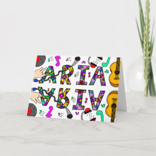 Carte Joyeux Anniversaire Aria, le nom de la fille fanta