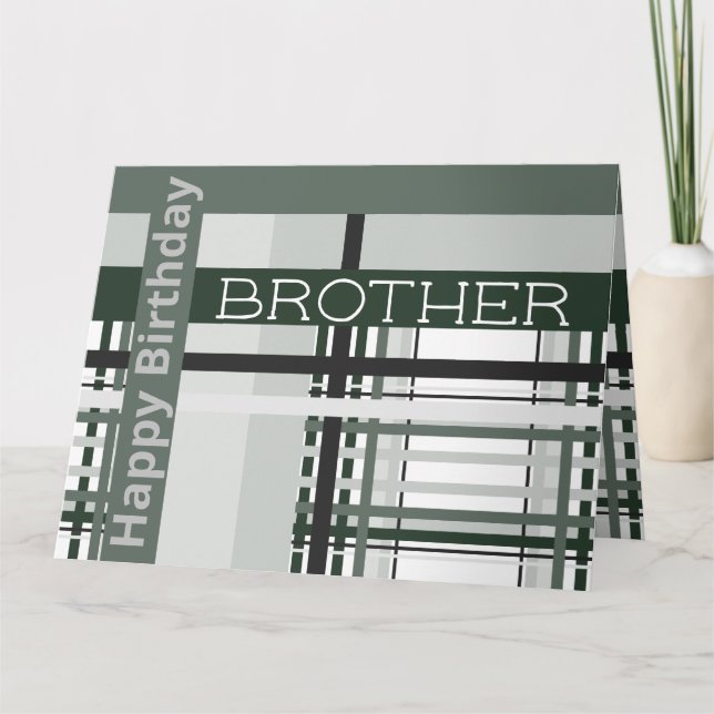 Carte Joyeux Anniversaire Au Meilleur Frère Jamais (Devant)