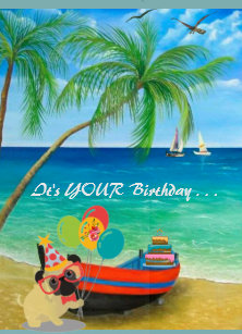 Cartes De Vœux Humour Bateau Zazzle Fr