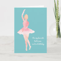 Joyeux anniversaire Ballerina Ballet Chaussures
