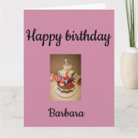 Joyeux anniversaire Barbara