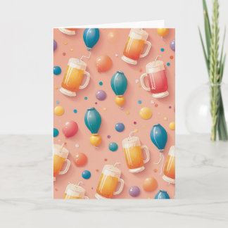 Carte Joyeux Anniversaire Bavarois