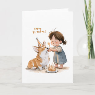 Carte Joyeux Anniversaire - Bébé - 4