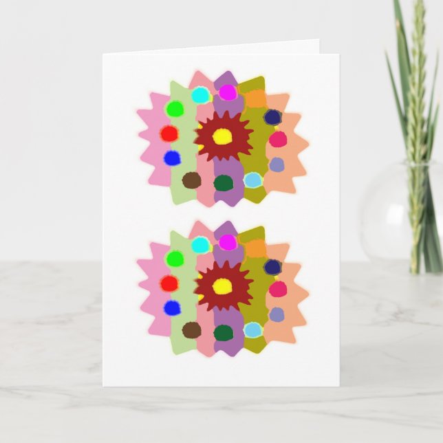 Carte Joyeux anniversaire - belle à l'intérieur Imprimer (Devant)