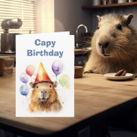 Joyeux Anniversaire Capybara