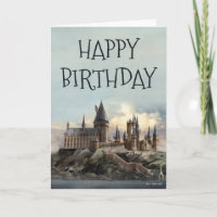 Joyeux Anniversaire Château de Poudlard Harry Pott