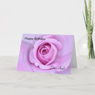 Carte Joyeux anniversaire, chère tante