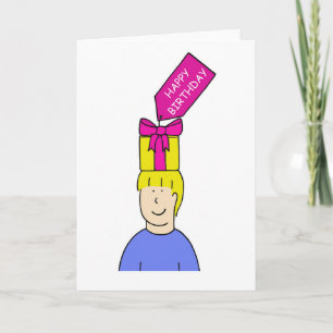 Carte Joyeux Anniversaire Coiffeur Dessin Animé Cheveux