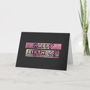 Carte joyeux anniversaire coloré