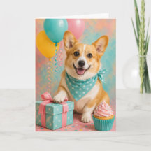 Joyeux Anniversaire Corgi Gallois