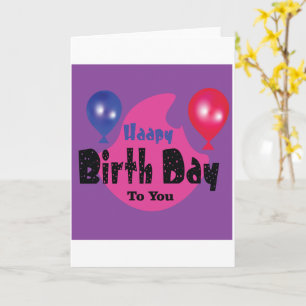 Carte Joyeux Anniversaire – Création de fête de célébrat