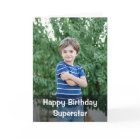 Joyeux anniversaire Custom Photo Boy Anniversaire