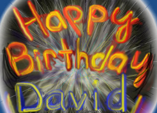 Cadeaux Joyeux Anniversaire David Zazzle Fr