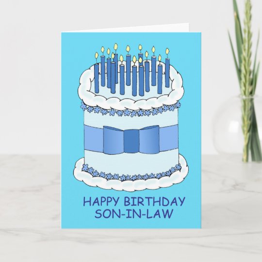 Carte Joyeux Anniversaire De Beau Fils Zazzle Fr