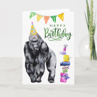 Joyeux Anniversaire de Gorilla