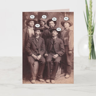 Carte "Joyeux anniversaire de la bande" Drôle