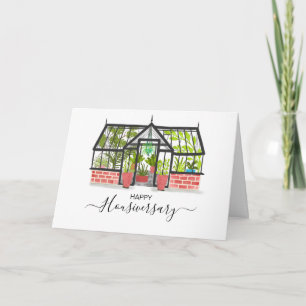 Carte Joyeux anniversaire de la maison aiguillage housiv