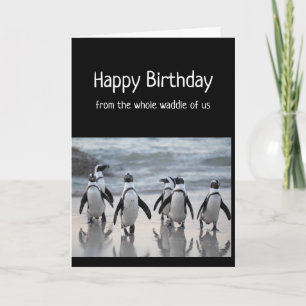Carte Joyeux Anniversaire de la part du groupe tout un t