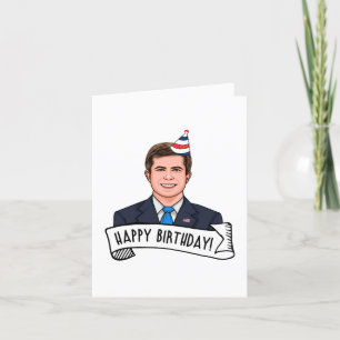 Carte Joyeux Anniversaire de la part du Maire PB