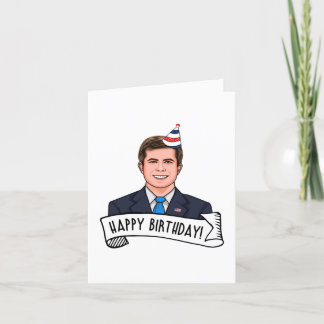 Carte Joyeux Anniversaire de la part du Maire PB
