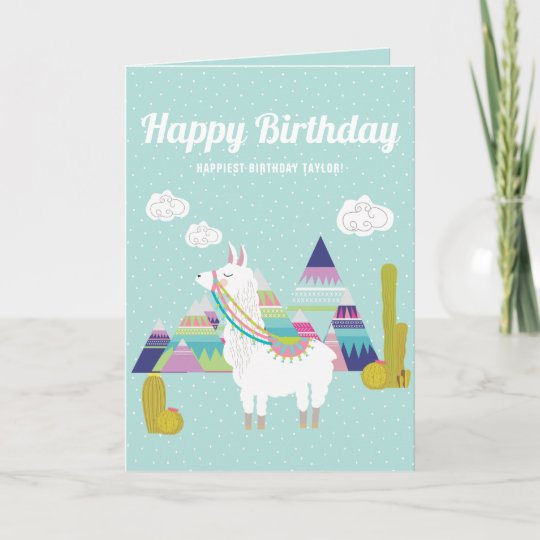 Carte Joyeux Anniversaire De Lama Mignon Et Colore Zazzle Fr Carte Joyeux Anniversaire De Lama Mignon Et Colore Zazzle Fr